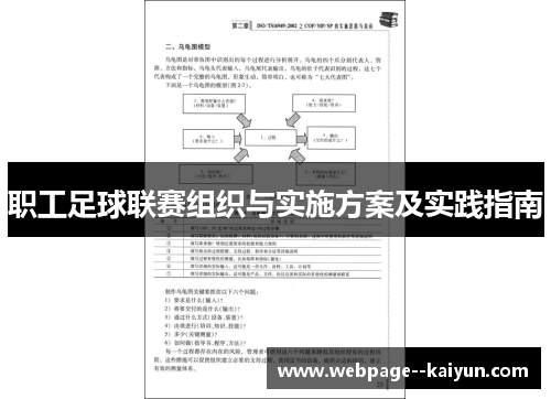 职工足球联赛组织与实施方案及实践指南